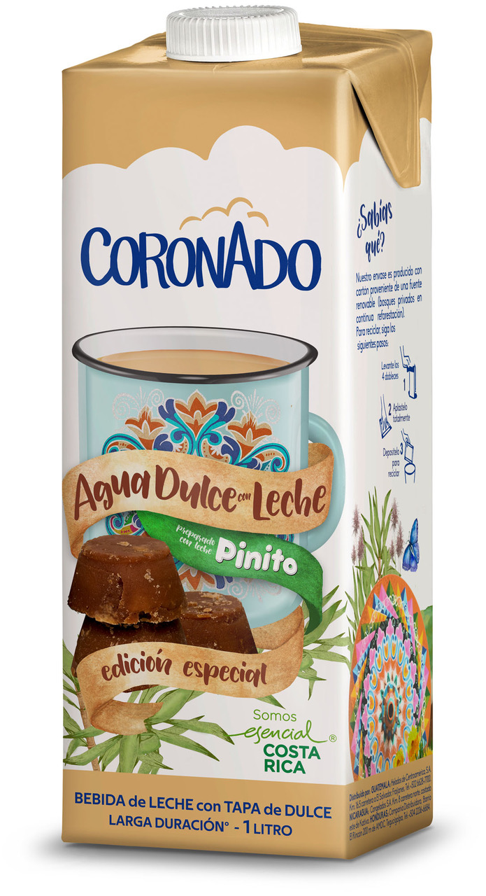 Agua Dulce con Leche Pinito es un producto de edición especial que estará disponible desde esta semana y hasta agotar existencias en el mercado.