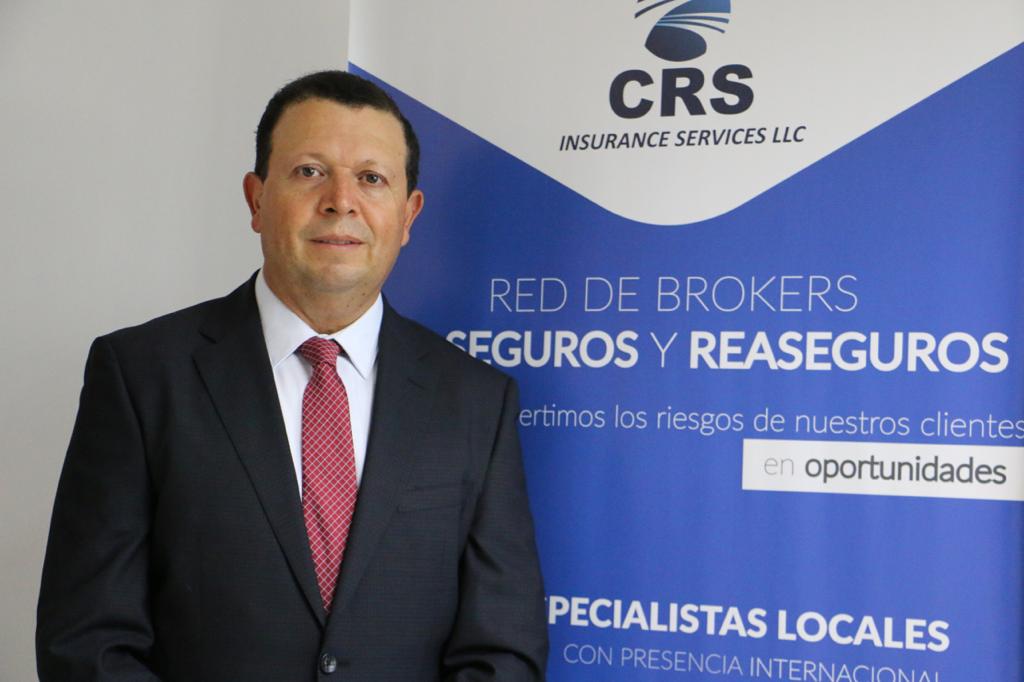 Jorge Salas, gerente general de la compañía costarricense CRS Seguros.